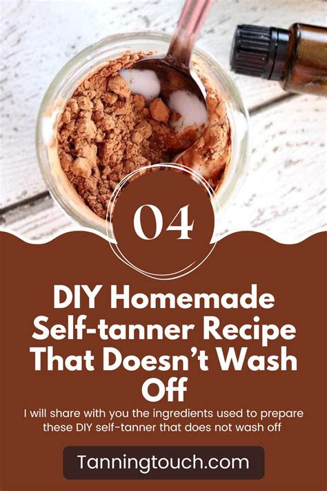 diy sunless tanner coffee|homemade tanner recipe.